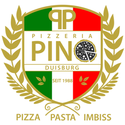 Pizzeria Pino Duisburg logo.